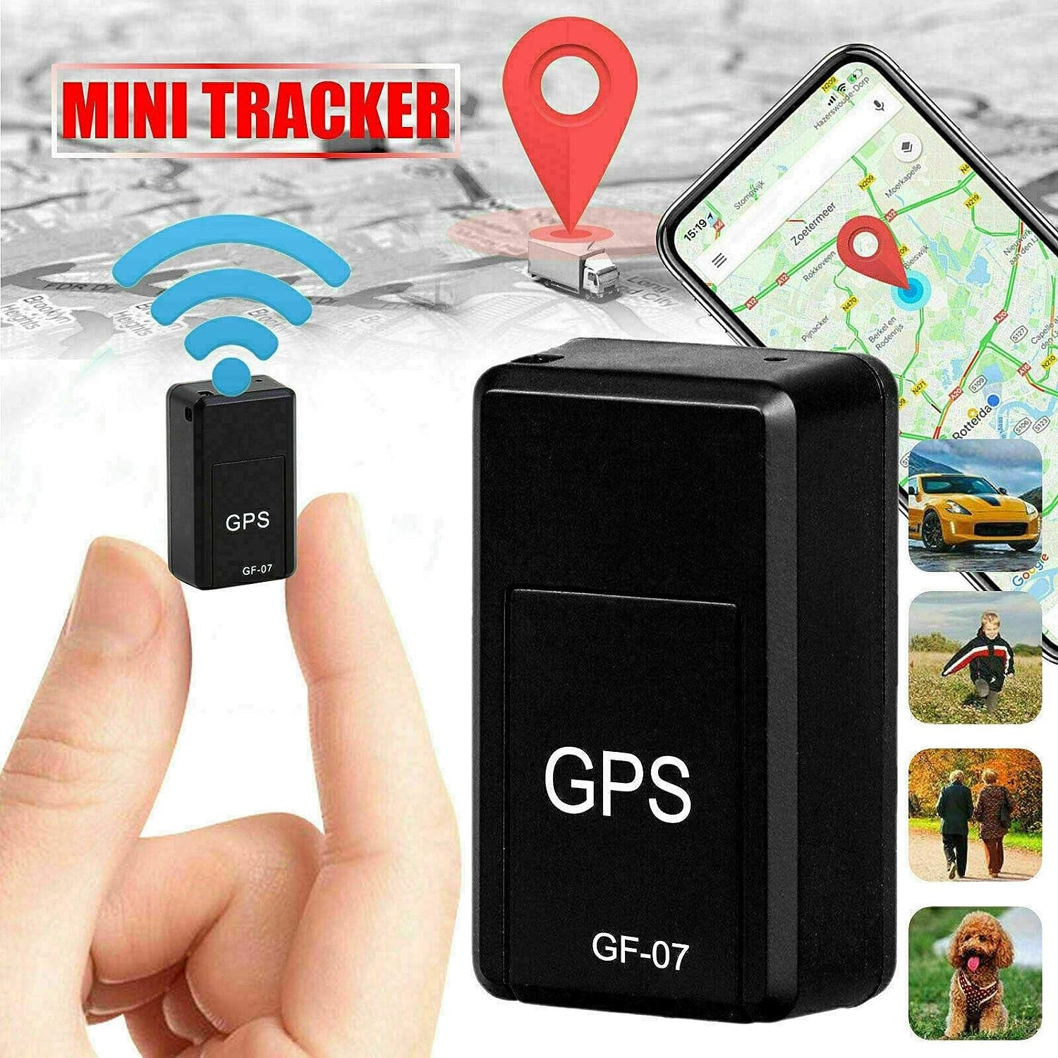 TRACKIN 360: MINI GPS MAGNETICO