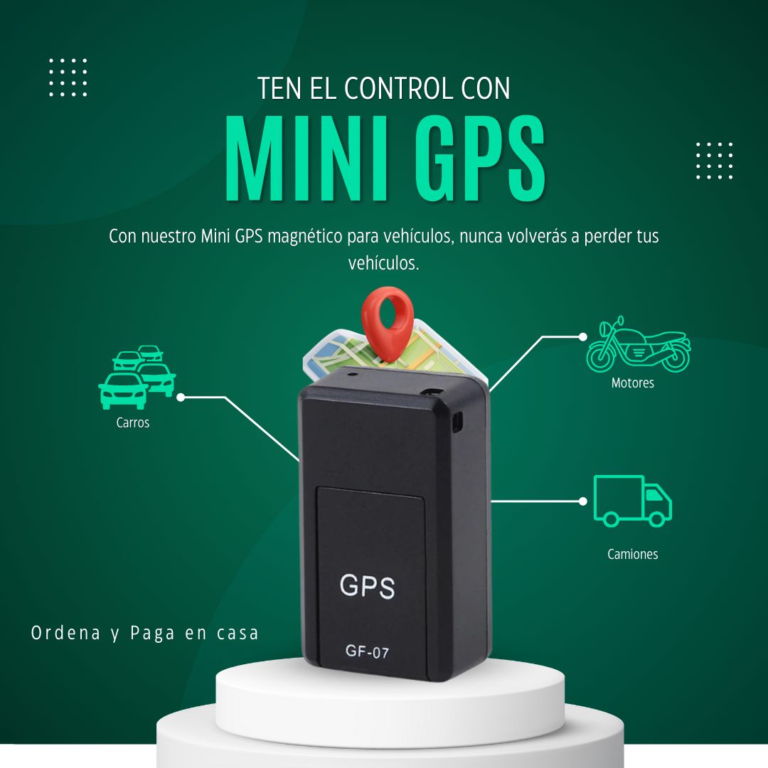 TRACKIN 360: MINI GPS MAGNETICO